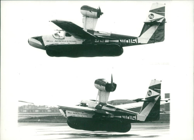 Aircraft: Air Cushion Landing - Vintage Photograph