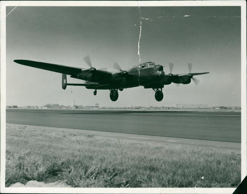 Military aircraft - Vintage Photograph