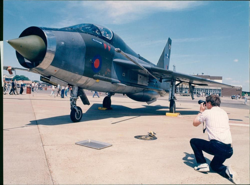 Military aircraft - Vintage Photograph