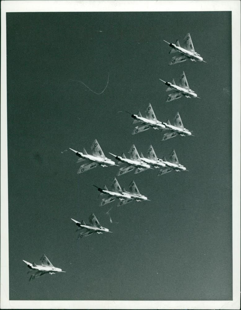 Military aircraft - Vintage Photograph
