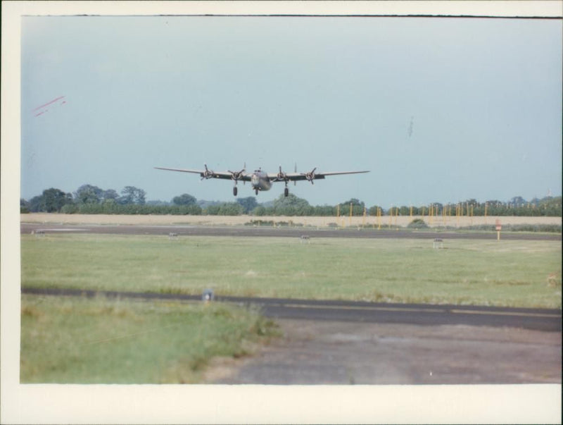 Military aircraft - Vintage Photograph