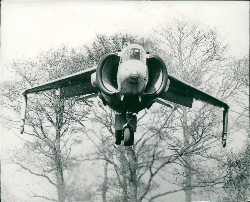 Military aircraft - Vintage Photograph
