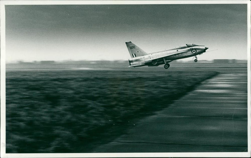 Military aircraft - Vintage Photograph