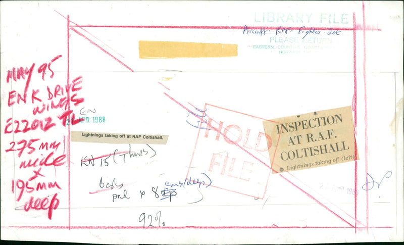 Military aircraft - Vintage Photograph