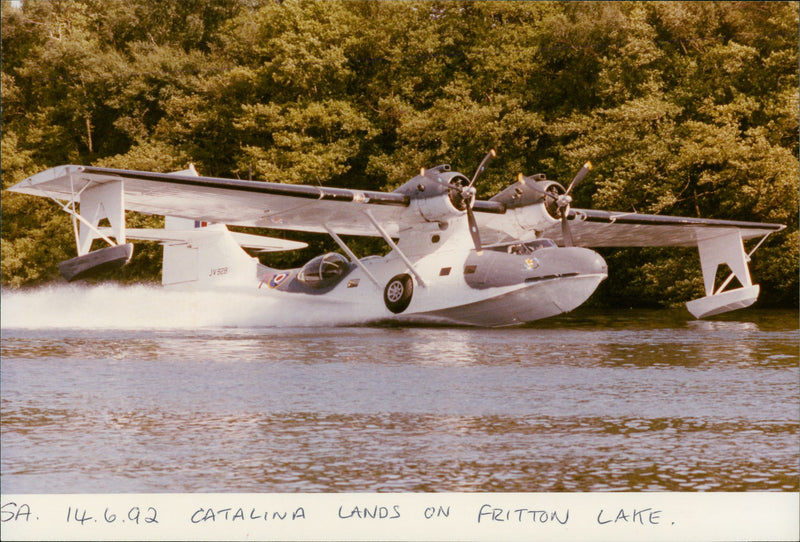 Catalina Aircraft - Vintage Photograph