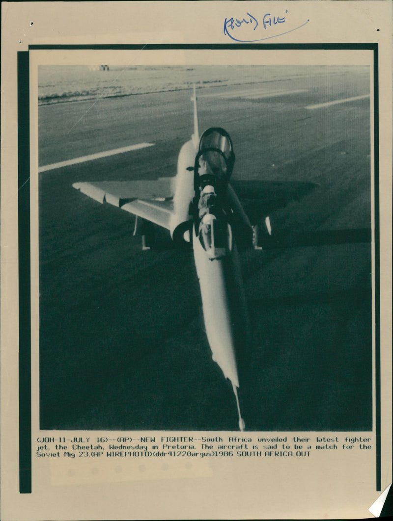 Aircraft: The Cheetah - Vintage Photograph