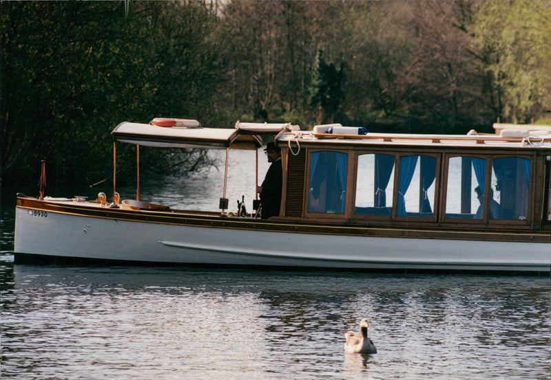 Stately lady of the Broads, the Princess Margaret - Vintage Photograph