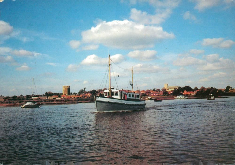 Boats day pleasure. - Vintage Photograph