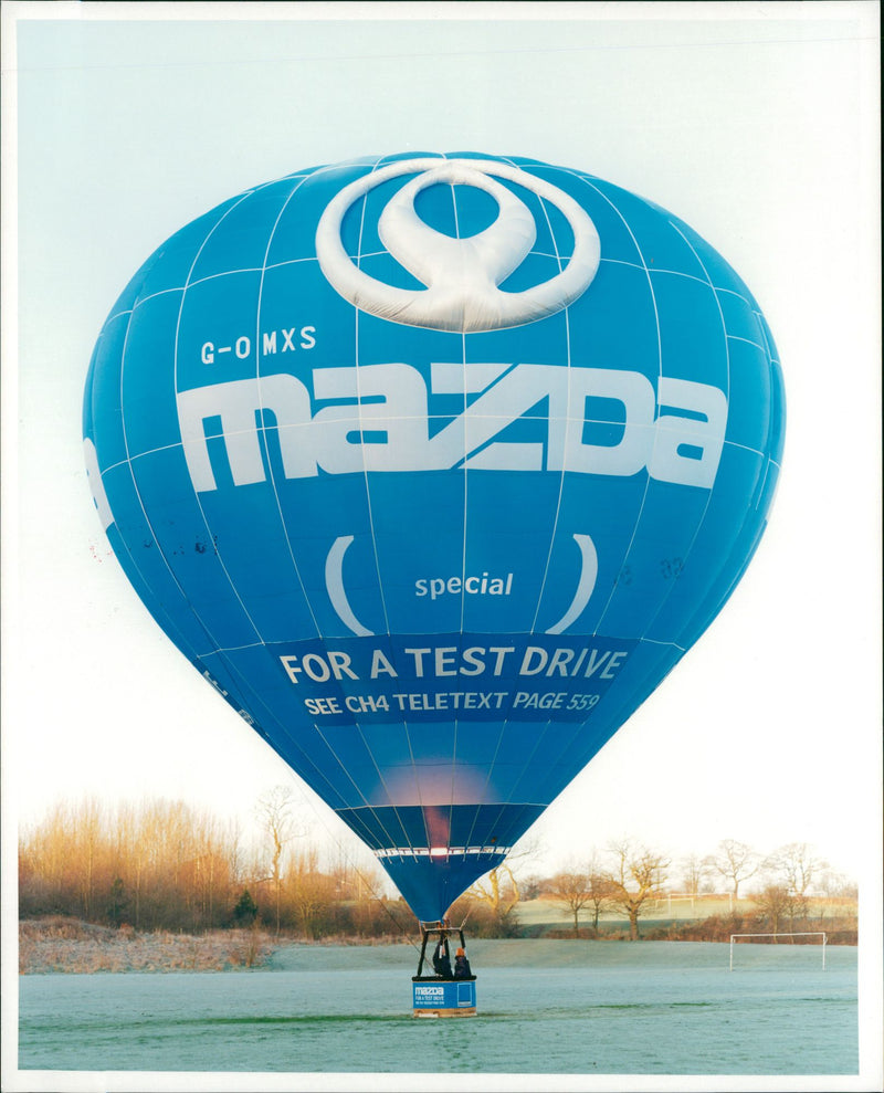 Balloons: The Mazda Hot Air Balloons - Vintage Photograph