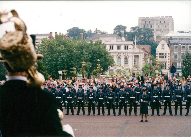 Norwich Festivals and Processions: Battle of Britain Parade - Vintage Photograph
