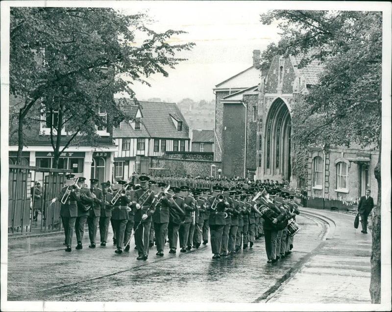 Norwich Festivals and Processions: RAF Parading - Vintage Photograph