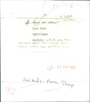 Animals : Sheep - Vintage Photograph