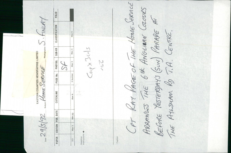 FINLAY ROYAL ARMY - Vintage Photograph