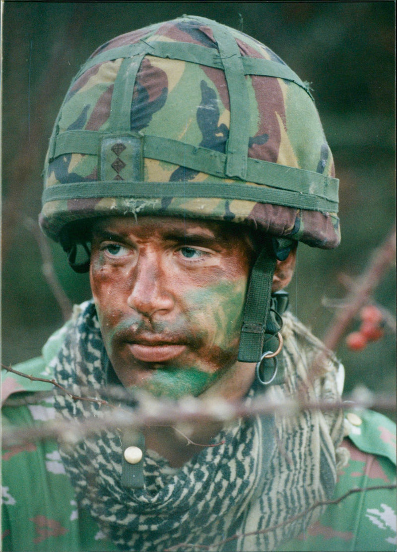 Military. - Vintage Photograph