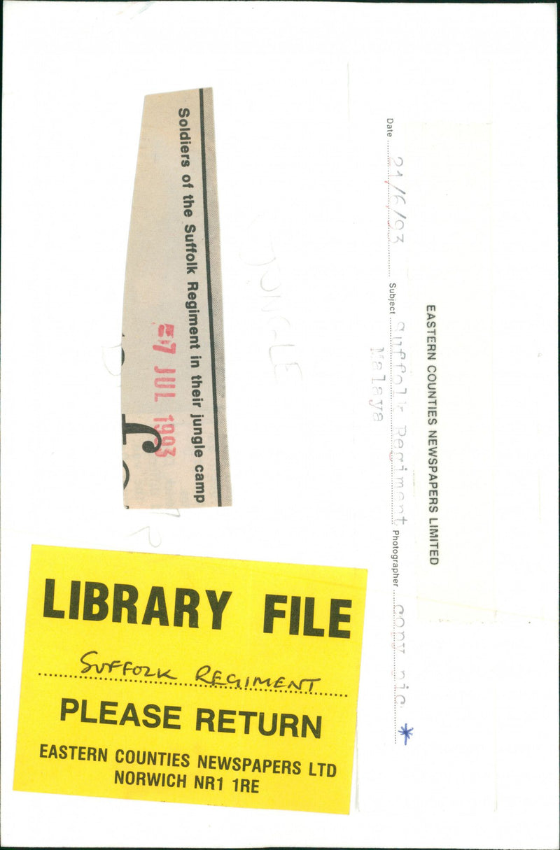 Military. - Vintage Photograph