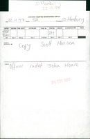 Officer john hoare Military. - Vintage Photograph