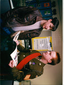 Andy ellis and matthew sparks Military. - Vintage Photograph