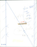 Birds: Parrot: Joe Silvester and his parrot. - Vintage Photograph