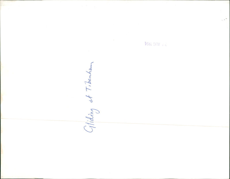 Gliders: Gliding at Tibenham - Vintage Photograph