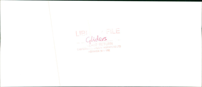 Gliders - Vintage Photograph