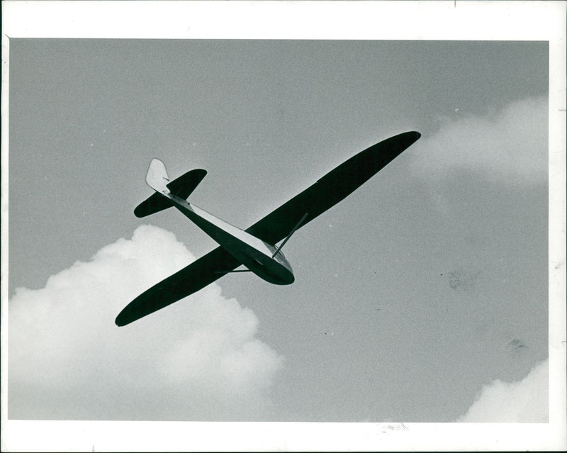 Gliders: Gliding at Tibenham - Vintage Photograph