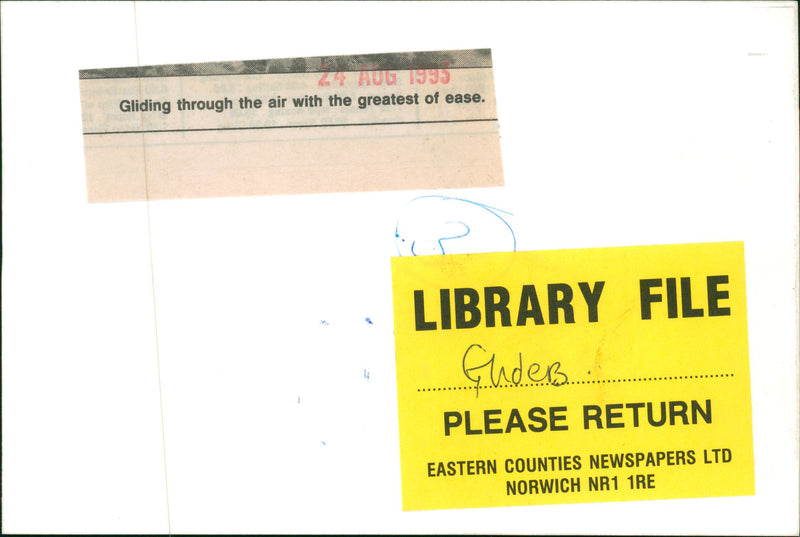 Gliders - Vintage Photograph