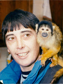 Squirrel monkey. - Vintage Photograph