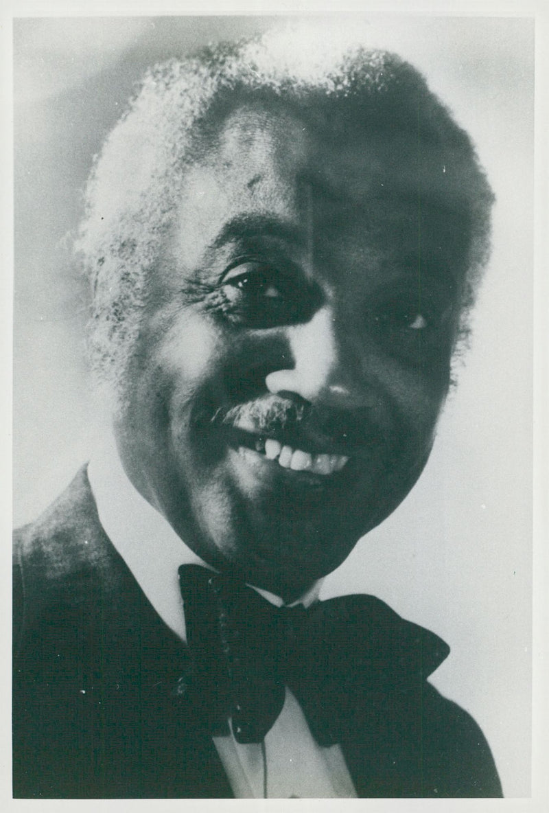 Mercer Ellington, musician - Vintage Photograph