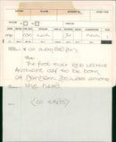 RED LECHWE - Vintage Photograph