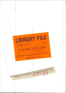 Whiskey, the model puss of Bawdeswell Garden Centre - Vintage Photograph