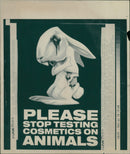 SUNS Photos ANIMALS COSMETICS ON STOP TESTING PLEASE SUNS Photos 00 ch : Mo - Vintage Photograph