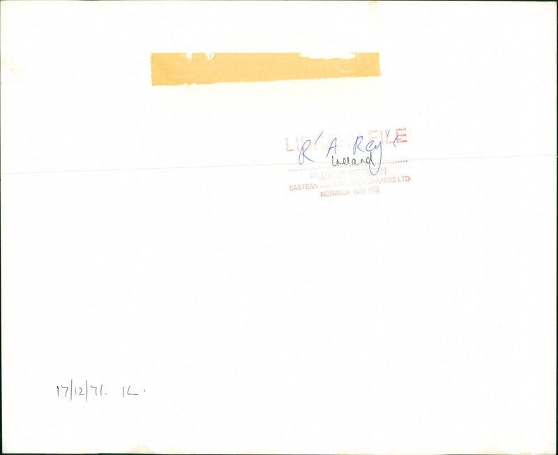 ROYAL ANGLIAN REGT: IRELAND - Vintage Photograph