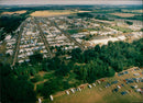 Aerial view of Royal Norfolk Show 1989 - Vintage Photograph