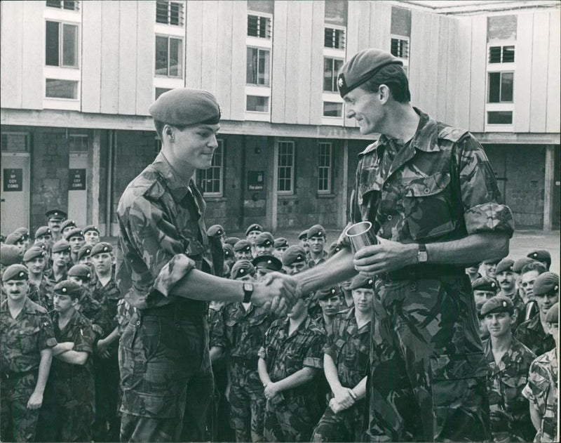 Royal Anglian Regiment Infantry regiment of the British Army. - Vintage Photograph