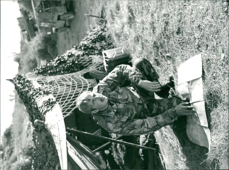 Royal Anglian Regiment Infantry regiment of the British Army. - Vintage Photograph