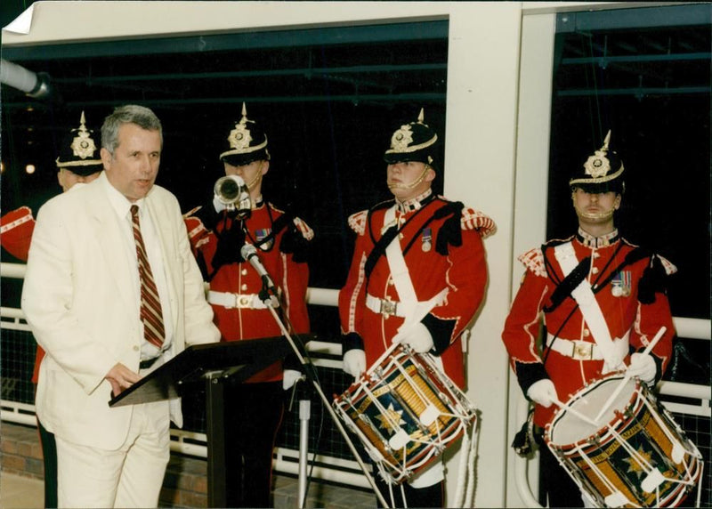 Royal Anglian Regiment Infantry regiment of the British Army. - Vintage Photograph