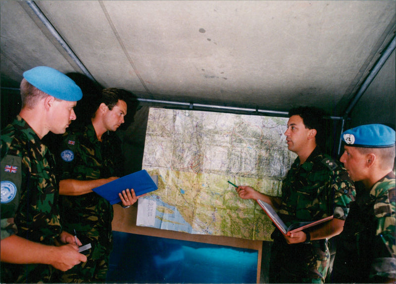 Royal Anglian Regiment Infantry regiment of the British Army. - Vintage Photograph
