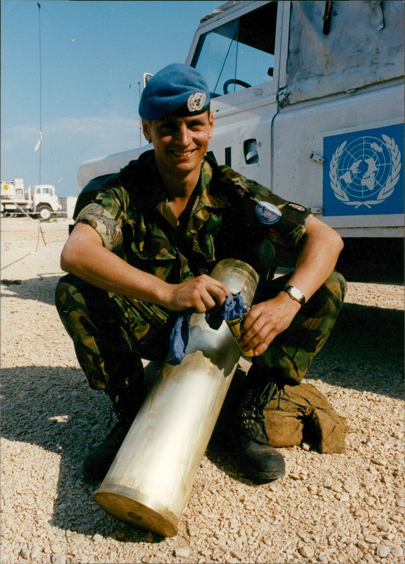 Royal Anglian Regiment Infantry regiment of the British Army. - Vintage Photograph