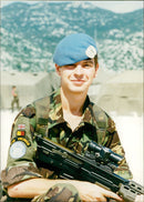 Royal Anglian Regiment Infantry regiment of the British Army. - Vintage Photograph