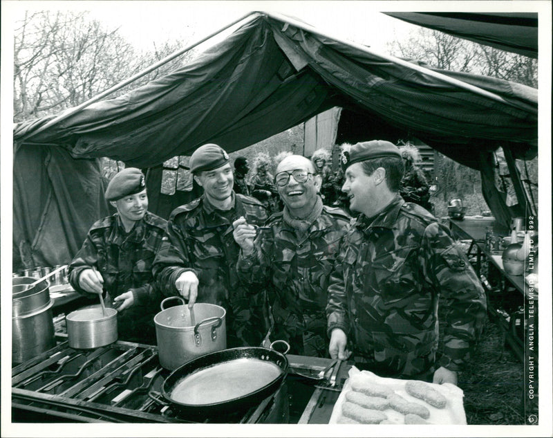 Royal Anglian Regiment Infantry regiment of the British Army. - Vintage Photograph