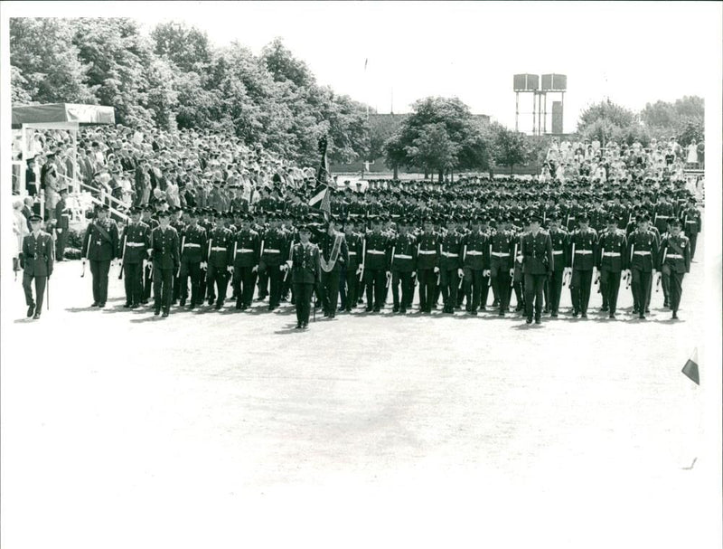 Royal Anglian Regiment Infantry regiment of the British Army. - Vintage Photograph