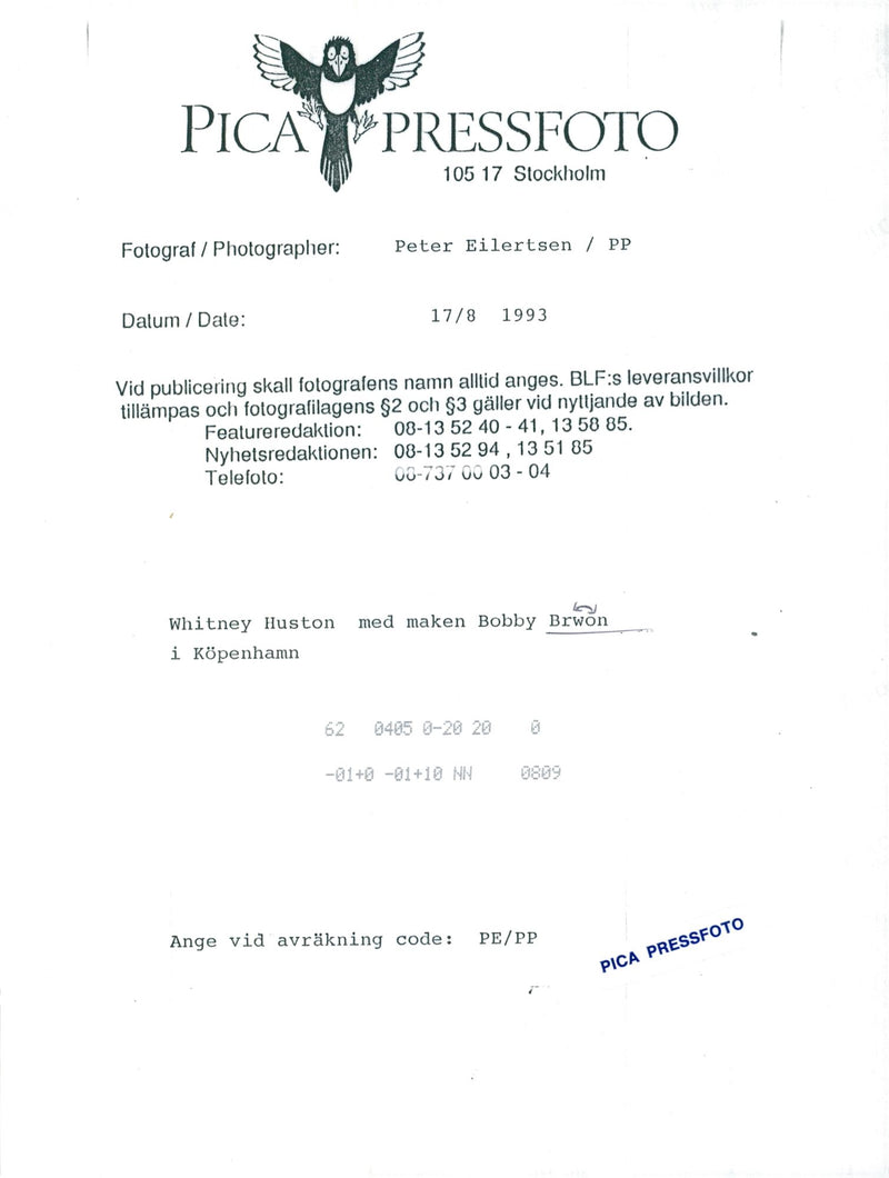 Bobby Brown - Vintage Photograph