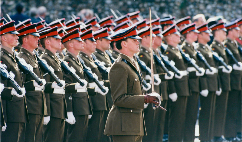 Royal Anglian Regiment. - Vintage Photograph