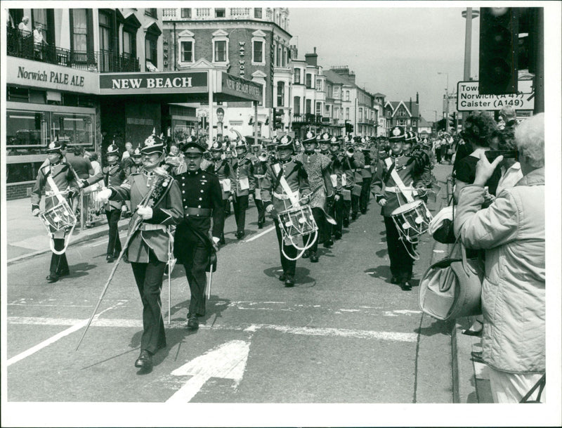 Royal Anglian Regiment. - Vintage Photograph