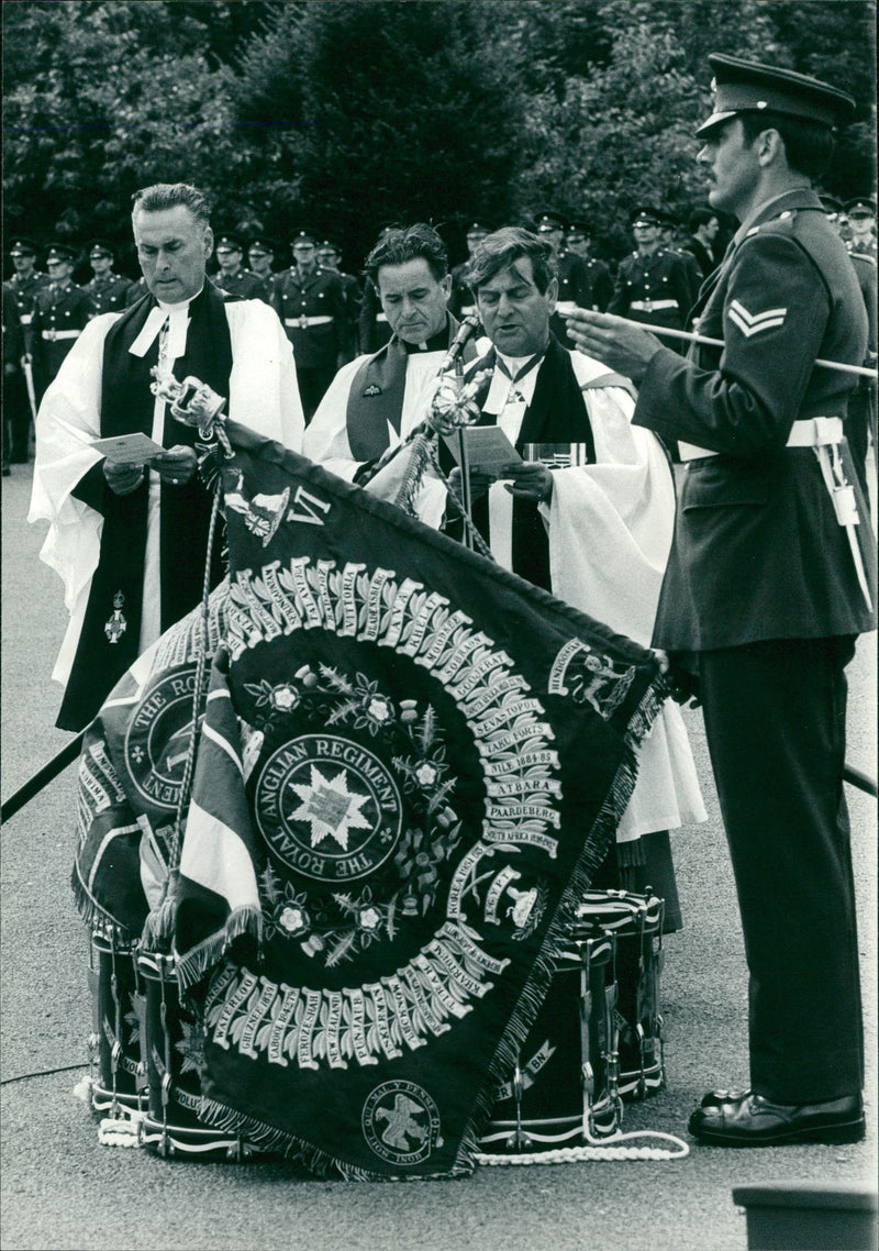 Royal Anglian Regiment. - Vintage Photograph