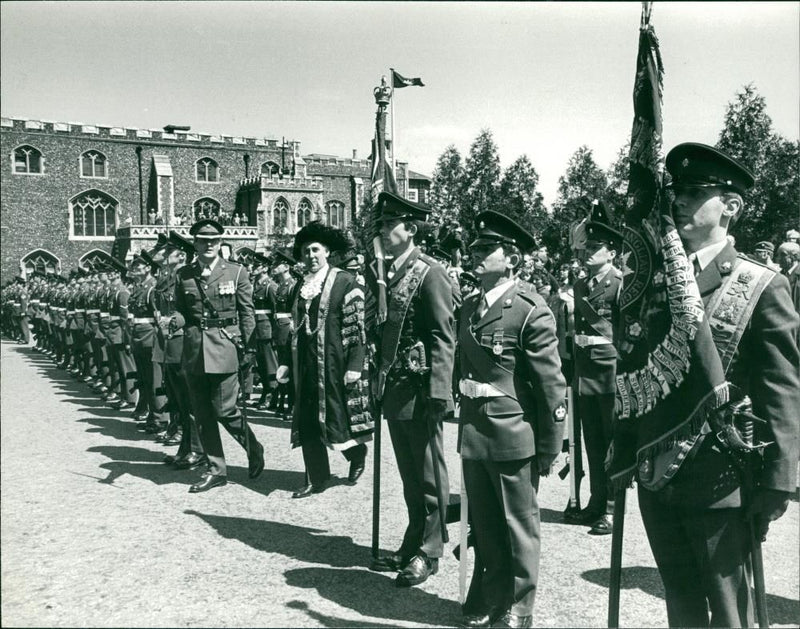 Royal Anglian Regiment. - Vintage Photograph