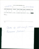 Duke of edinburgh meets rossanna percival. - Vintage Photograph