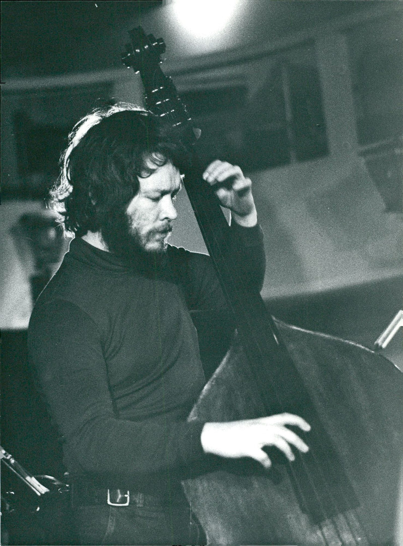 Palle Danielsson, musician - Vintage Photograph