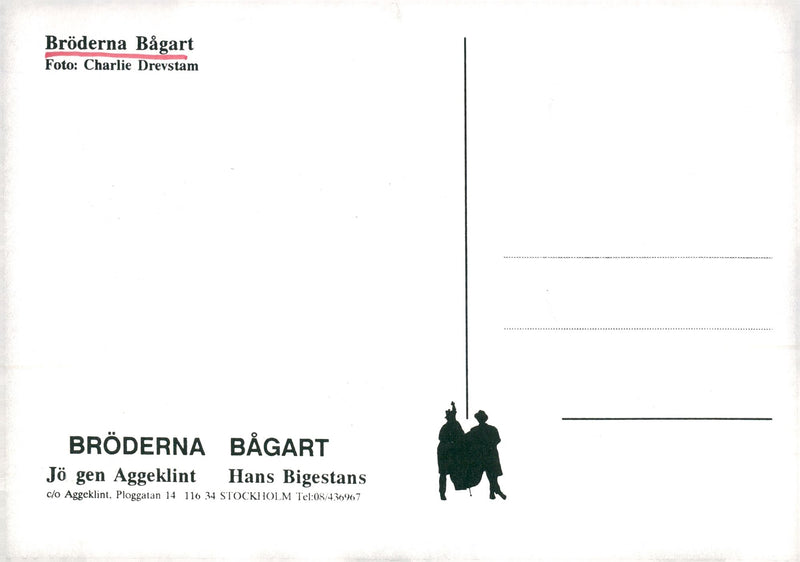 BrÃ¶derna BoÃ¥gart music group - Vintage Photograph