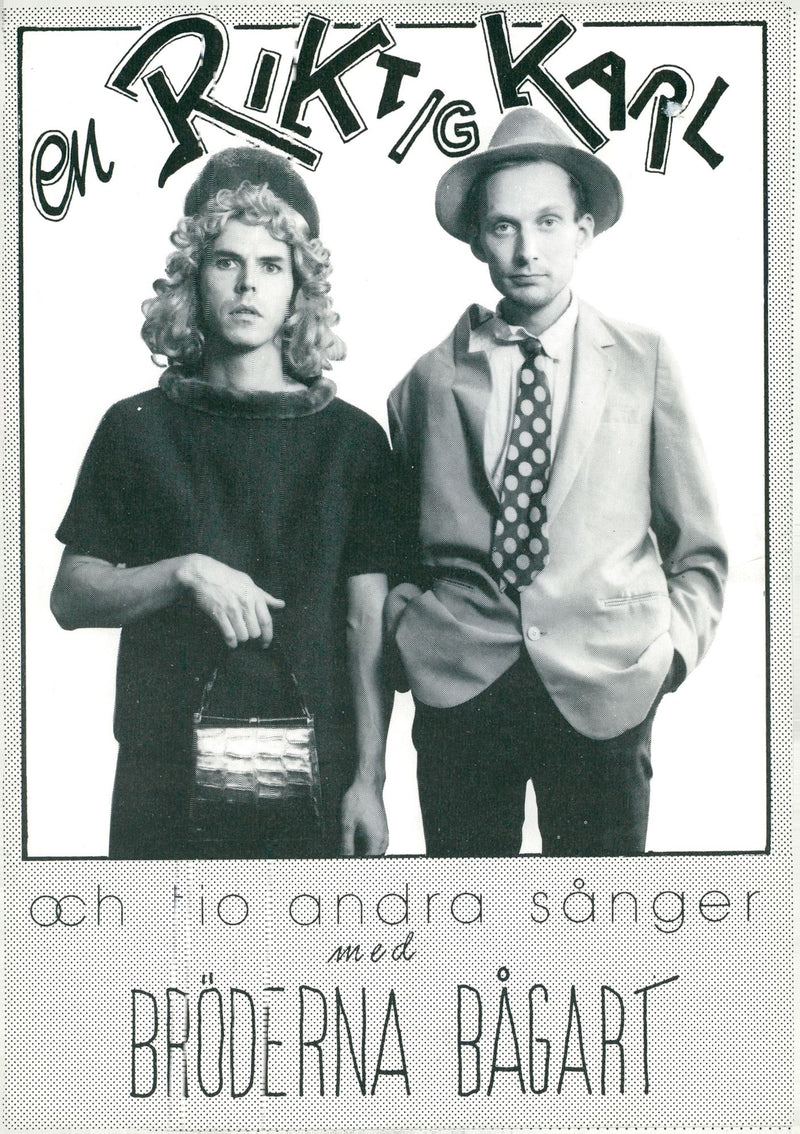 BrÃ¶derna BoÃ¥gart music group - Vintage Photograph